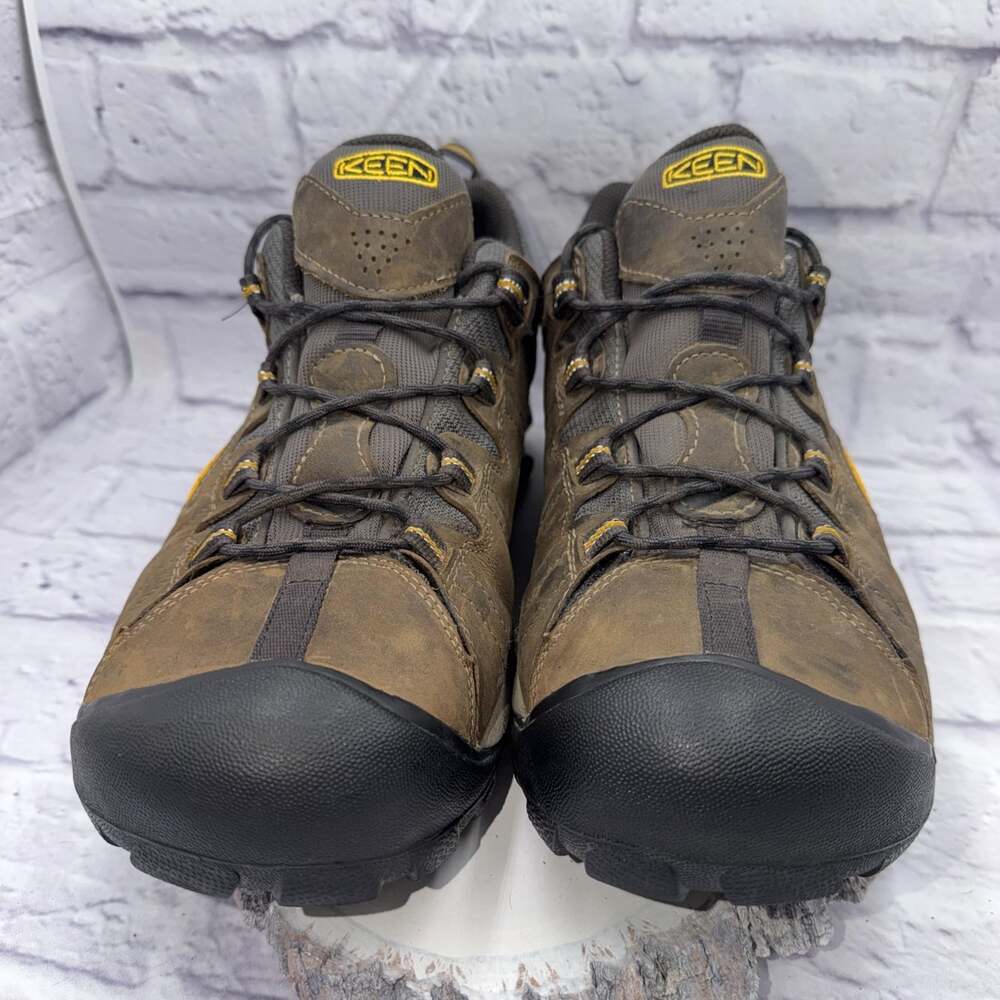 Keen Targhee II Waterproof Hiking Shoes Mens Size 14 Brown Leather - Picture 2 of 12